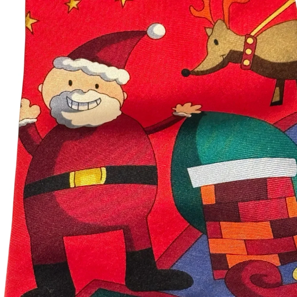 Save the children jingle bells 100% silk three men’s Christmas holiday ties